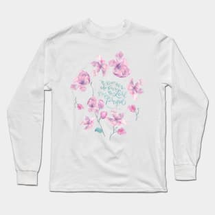 A Woman to be Praised - Proverbs 31:30 Long Sleeve T-Shirt